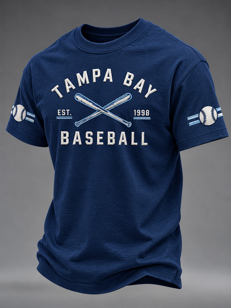 Men's Gift For Baseball Fans Casual Tee