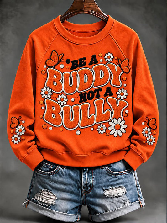 Women's End Bullying Print Sweatshirt