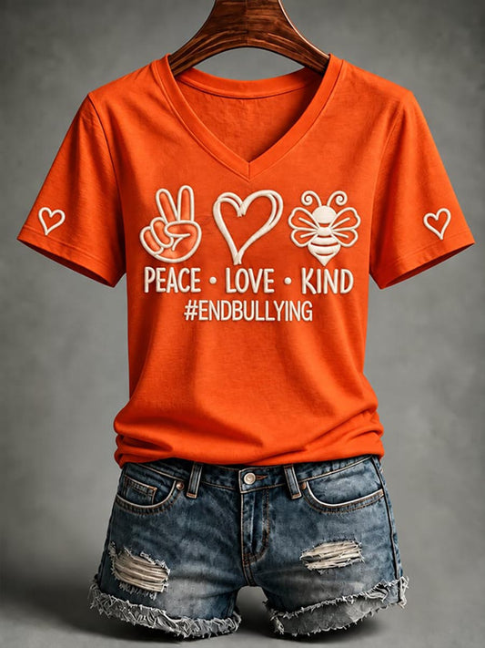 Women's End Bullying Print T-shirt