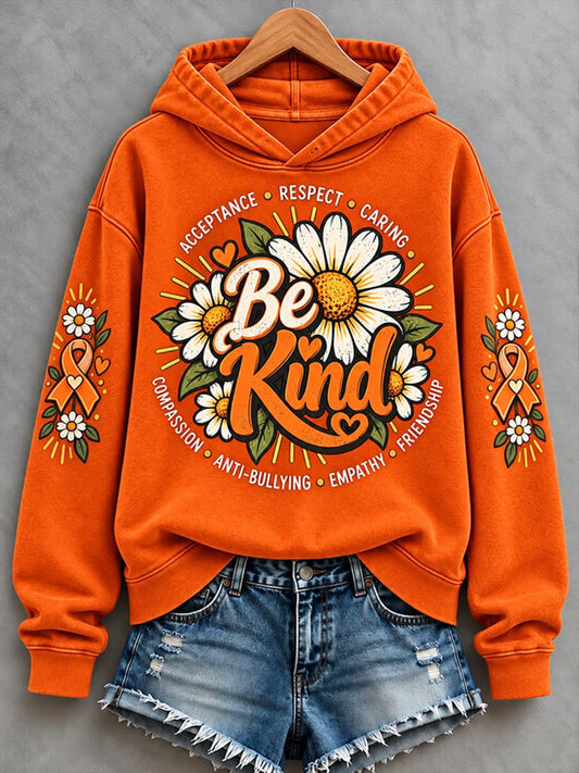 Women's End Bullying Print Hoodie