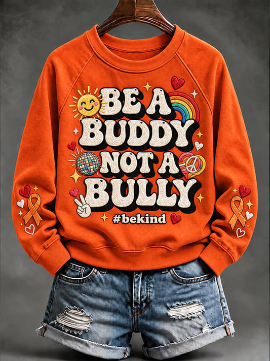 Women's End Bullying Print Sweatshirt