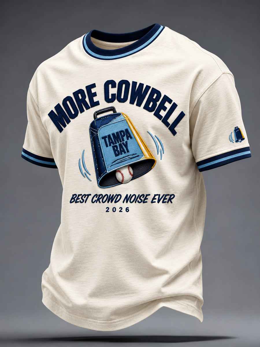 Men's Tampa Bay Baseball Lover Printed T-shirt