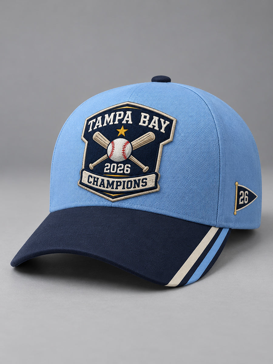 Unisex Tampa Bay Baseball Lover Printed Hat