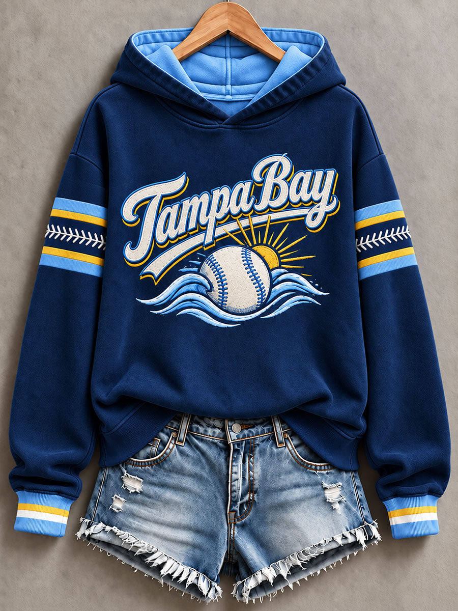 Women's Gift For Baseball Fans Casual Regular Hoodie