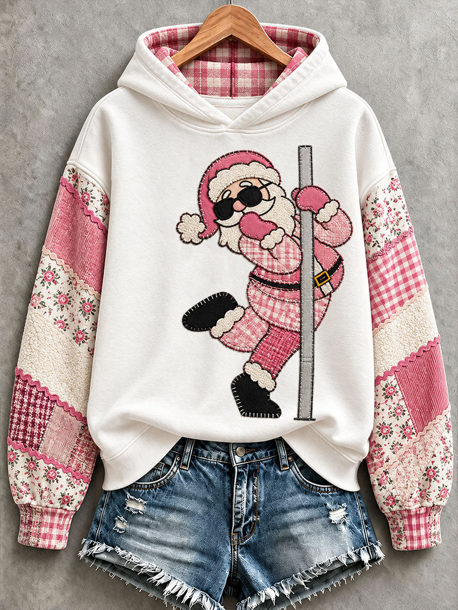 Women's Pole-Dancing Santa Hoodies