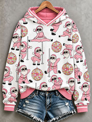 Women's Pole-Dancing Santa Hoodies