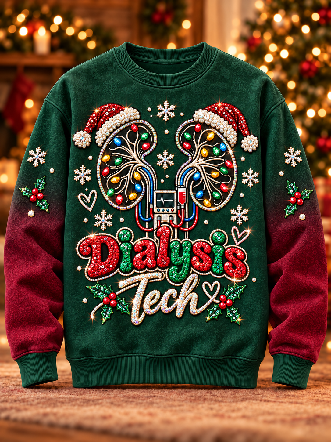 Men's Christmas Crew Neck Sweatshirt