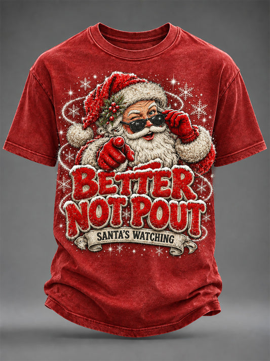 Men's Better Not Pout Print Tee