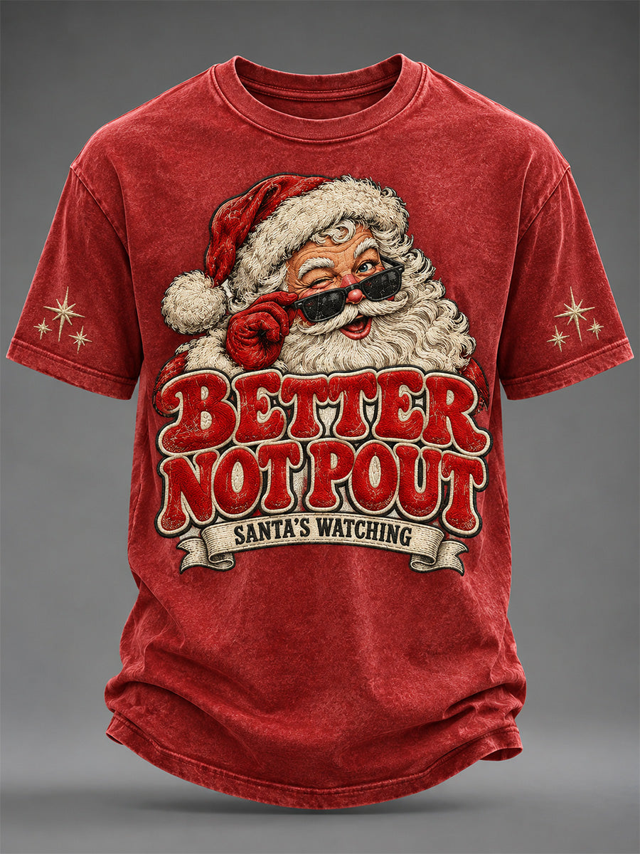 Men's Better Not Pout Print Tee