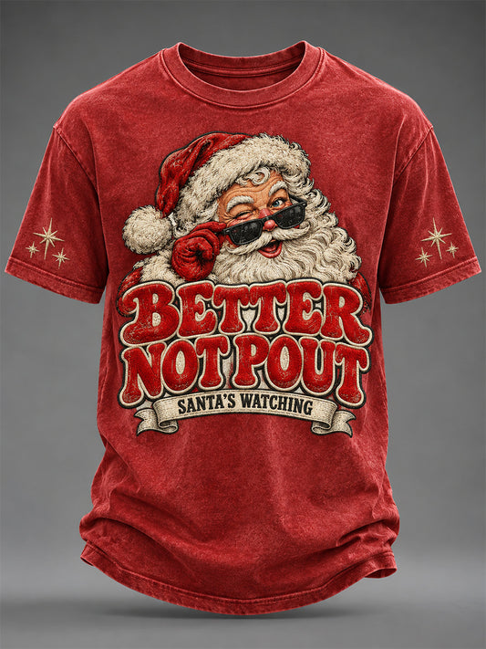 Men's Better Not Pout Print Tee