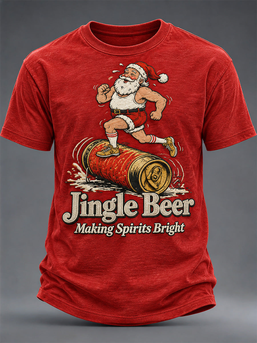 Men's Christmas Print Tee