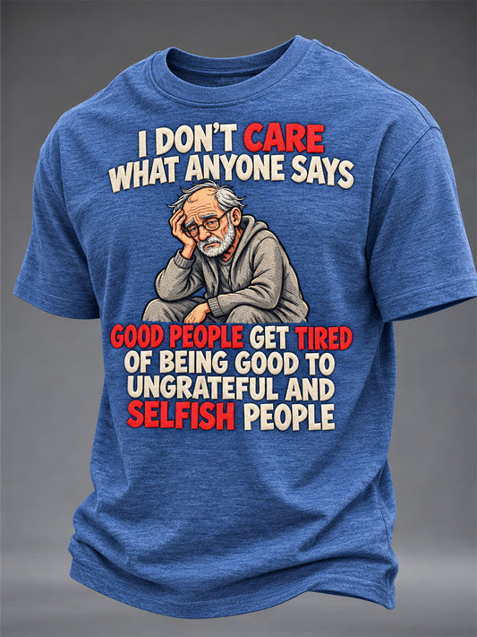 Men's Sassy & Sarcastic Funny Graphic Print Tee