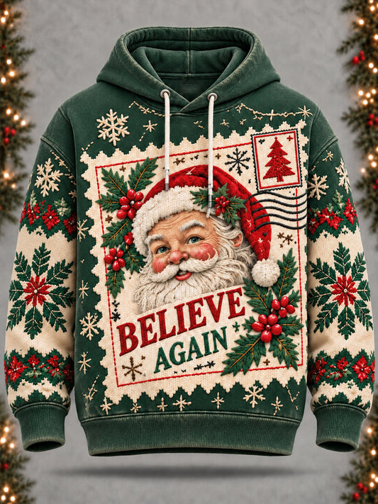Men's Funny Santa Claus Hoodie