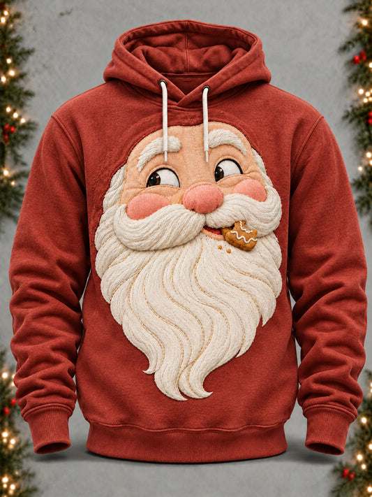 Men's Funny Santa Claus Hoodie