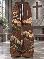 Women's Walk By Faith Wilderness Trail Print Casual Pants