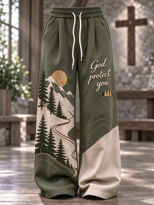 Women's Walk By Faith Wilderness Trail Print Casual Pants