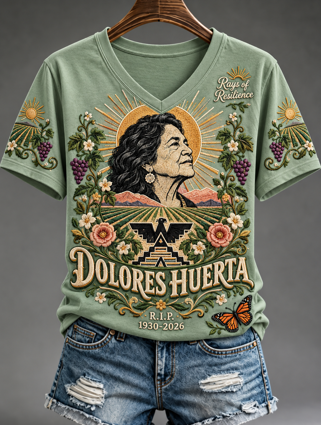 Women's Dolores Huerta RIP 1930-2026 Tee