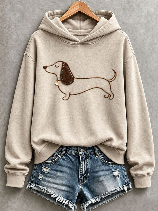 Women's Lovely Dachshund Hoodie