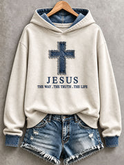 Women's Jesus The Way The Truth The Life Hoodie