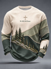 Men's Cross Waffle Casual T-Shirt