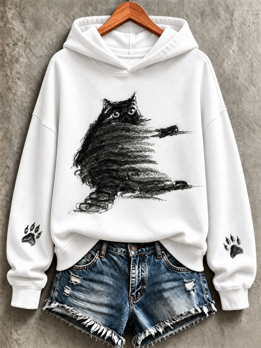 Women's Cute Animal Print Sweatshirt