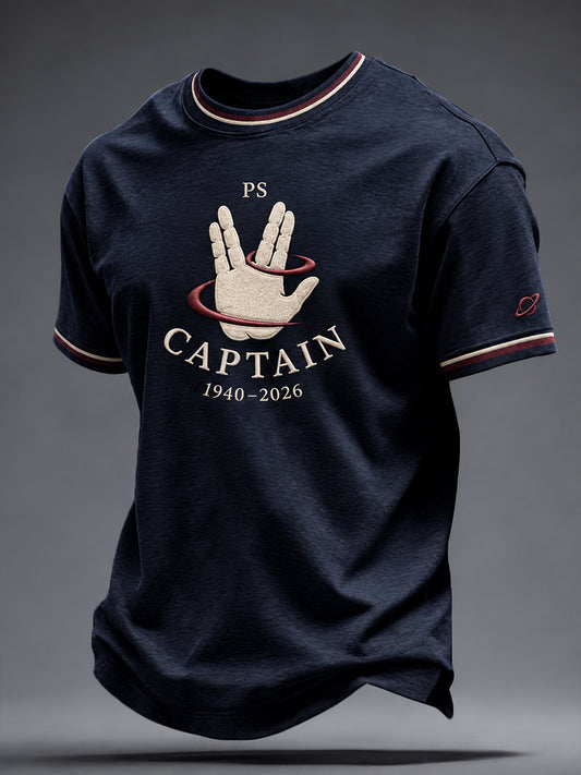 Men's Rip Captian 1940-2026 Printed  T-shirt