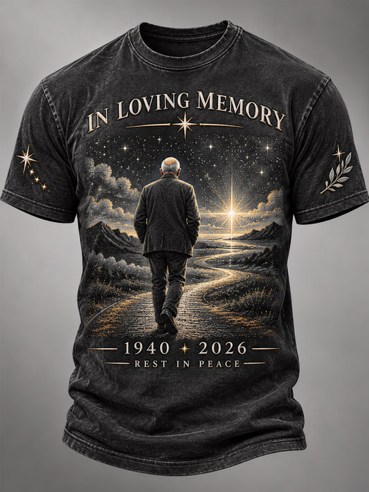 Unisex In Loving Memory Forever Our Captain Tee