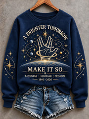 Women's Rip Captian 1940-2026 Printed Casual Sweatshirt