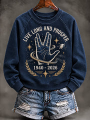 Women's Rip Captian 1940-2026 Printed Casual Sweatshirt